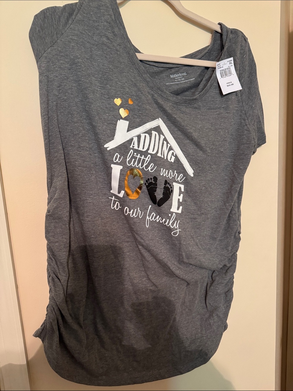Motherhood T-shirt NWT XL